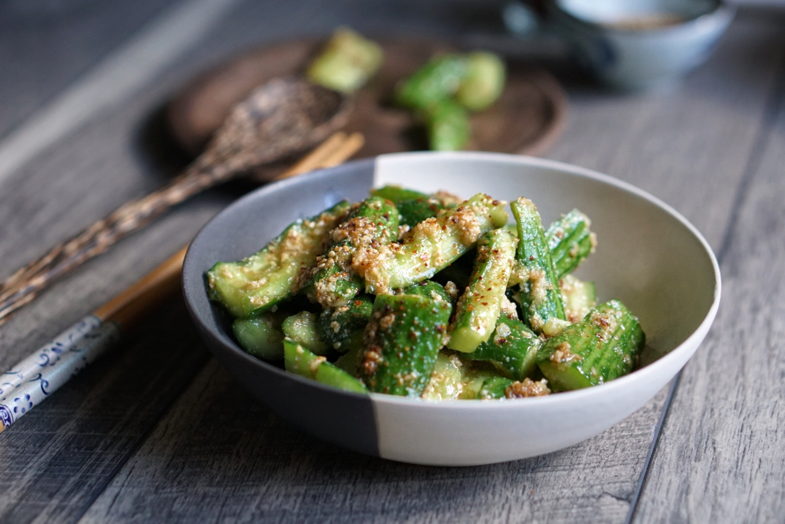 Ippudo Cucumber Salad