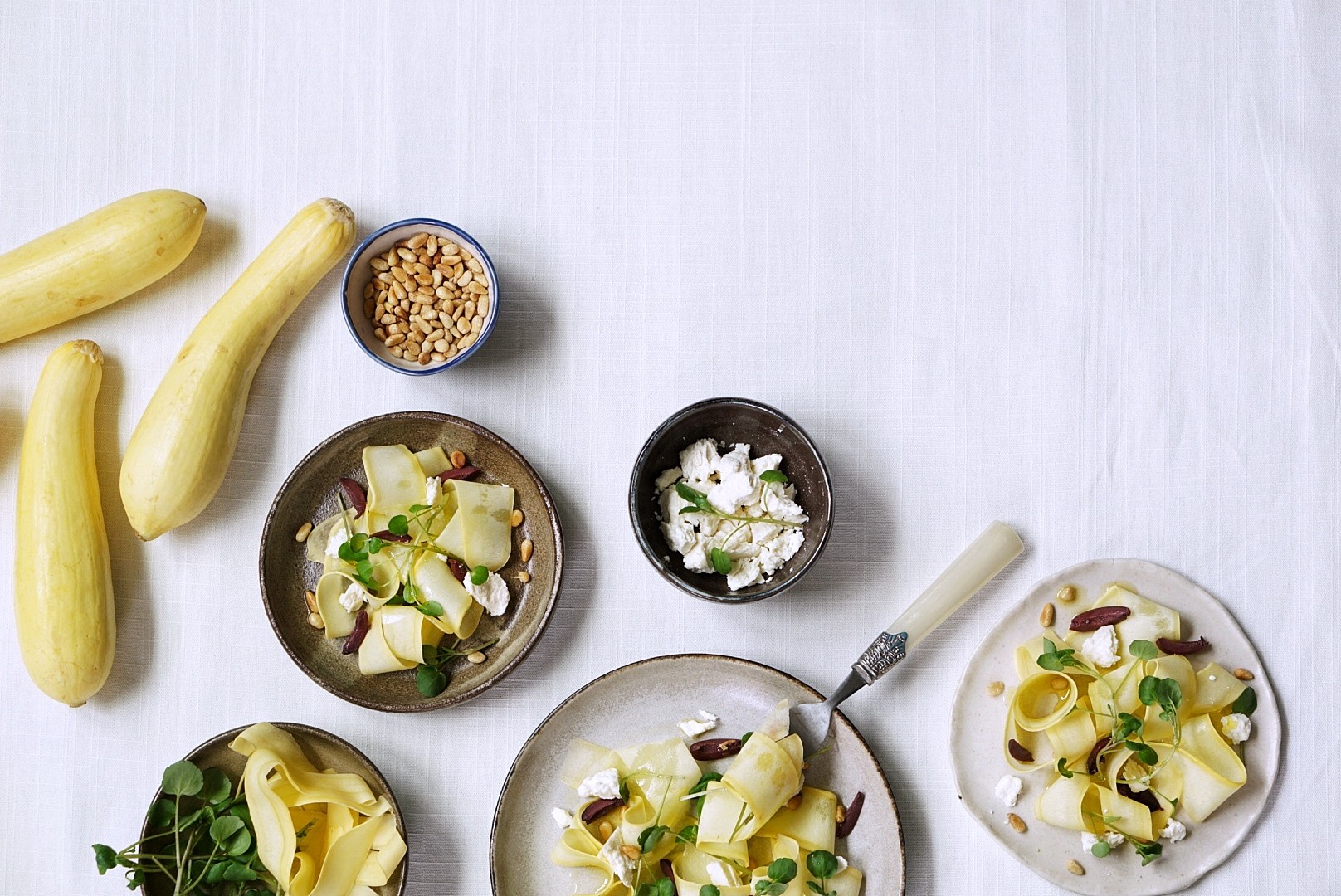 Greek Yellow Squash Salad