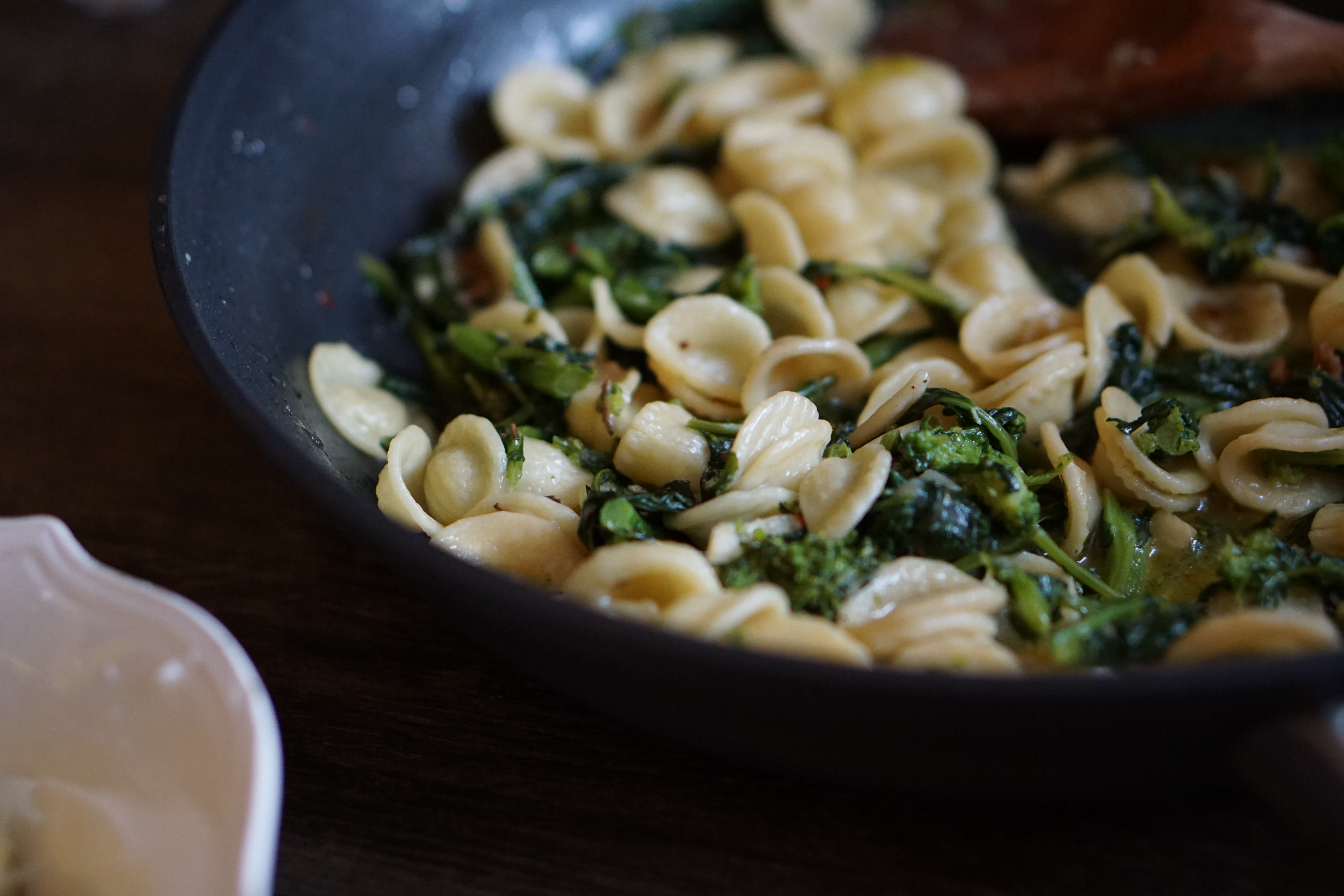 orecchiette with broccoli rabe and sausage lidia.