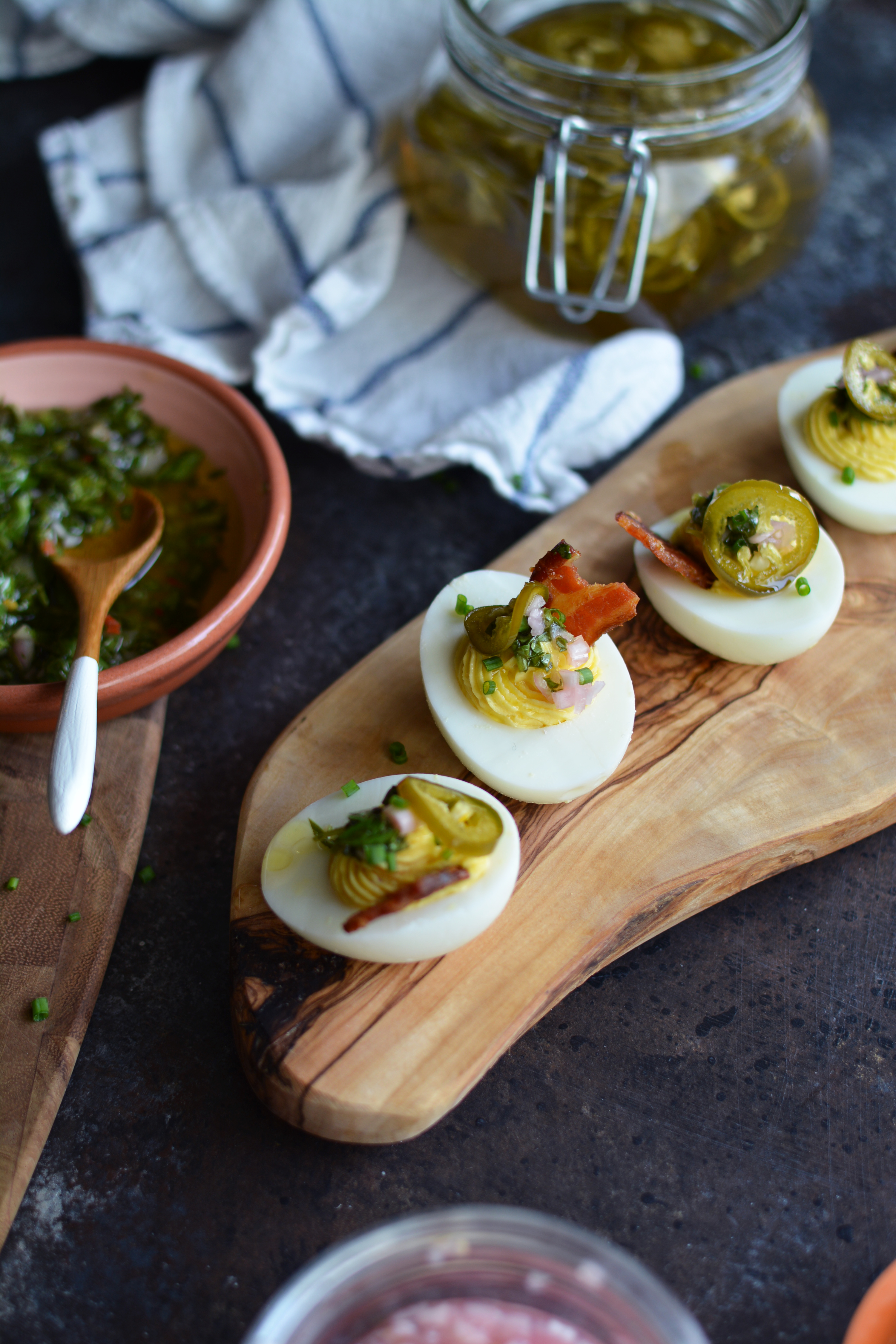 Park tavern deviled eggs