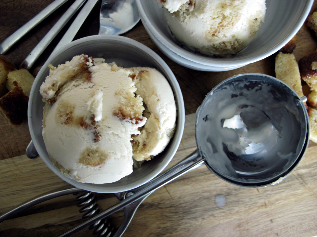 Maple Bread Pudding Ice Cream