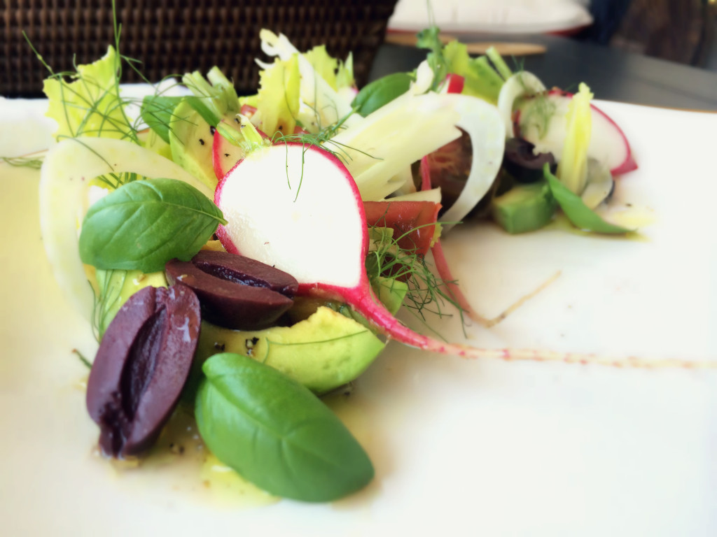 Favorite Salad with Ponzu Lemon Dressing