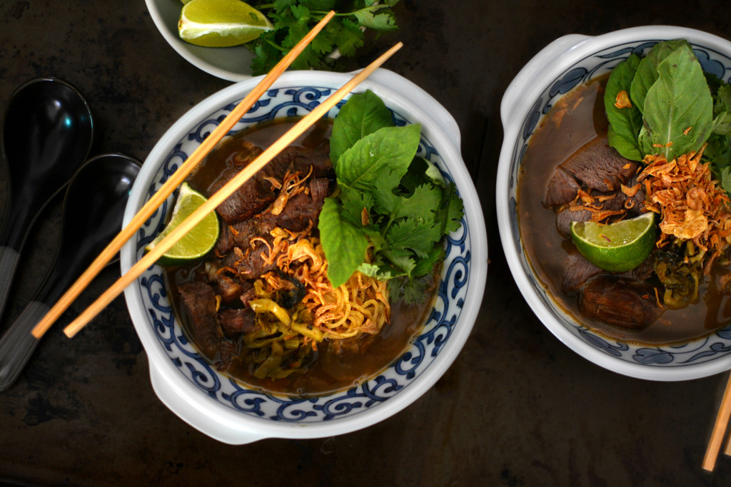 Spice Braised Lamb Noodles